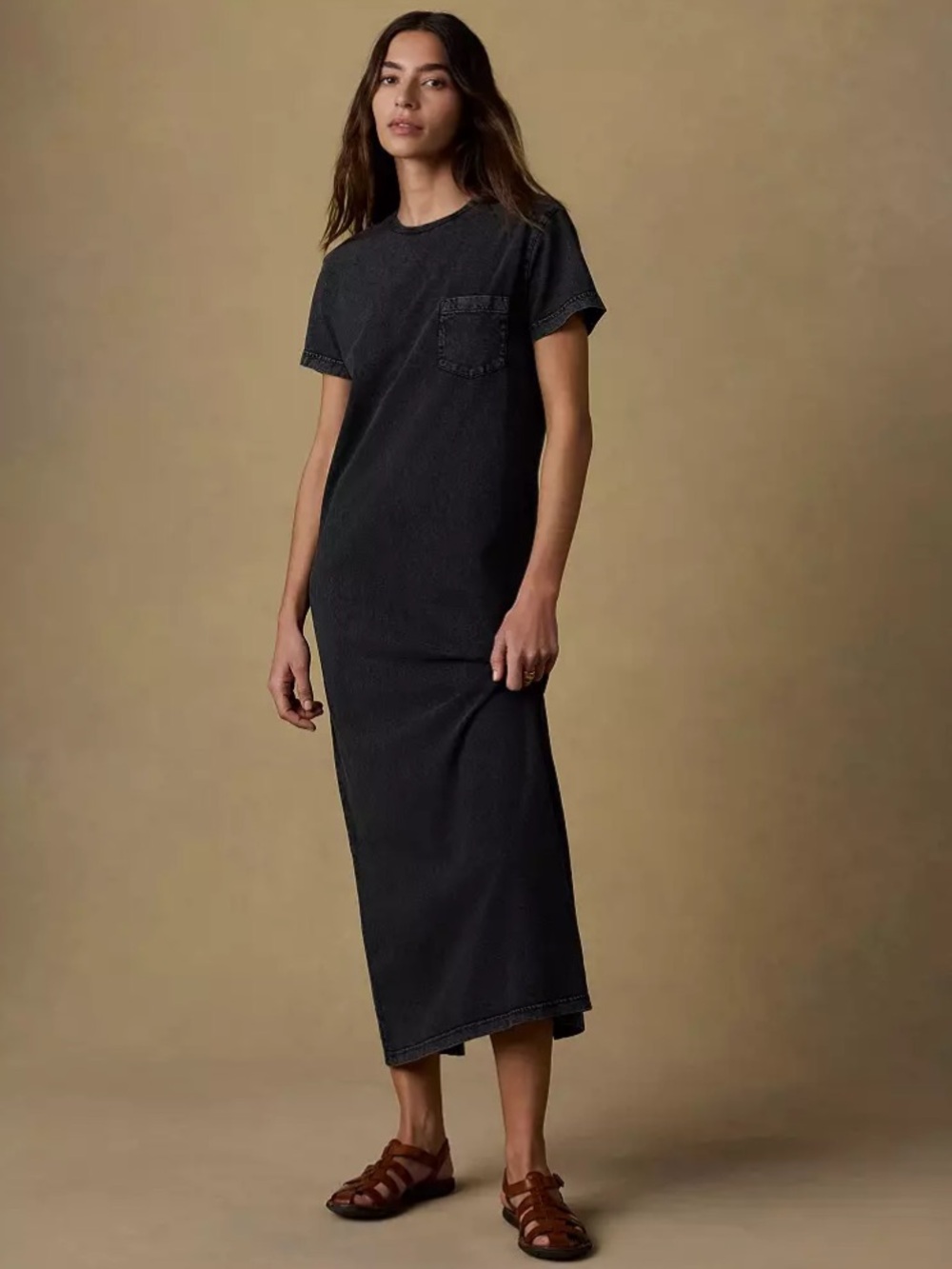 NWT faherty organic recycled cotton tshirt dress